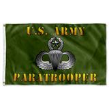 Cayyon U.S. Army Master Paratrooper Od Flag 3x5Feet Military Banner with 2 Brass Grommets