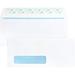Business Source Security Tint Window Envelopes Business #10 9 1/2 Width x 4 1/8 Length Peel & Seal Wove 500 / Box White