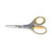 Westcott Titanium Bonded Scissors 8 Long 3.5 Cut Length Gray/Yellow Straight Handle 3/Box