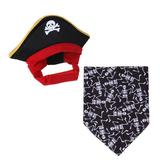 Pirate Dog Cat Costume Suit Halloween Funny Pet Clothes