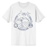 Unisex White Harry Potter Ravenclaw T-Shirt