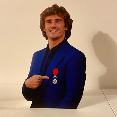 Nike Other | Antoine Griezmann Cardboard Cutout *Not Lifesized* | Color: White | Size: Not Lifesized