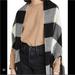 Madewell Accessories | Madewell// Buffalo Check Cape Scarf Shawl | Color: Black/White | Size: Os
