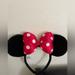 Disney Accessories | Minnie Ears From Hong Kong Disneyland | Color: Black/Red | Size: Os