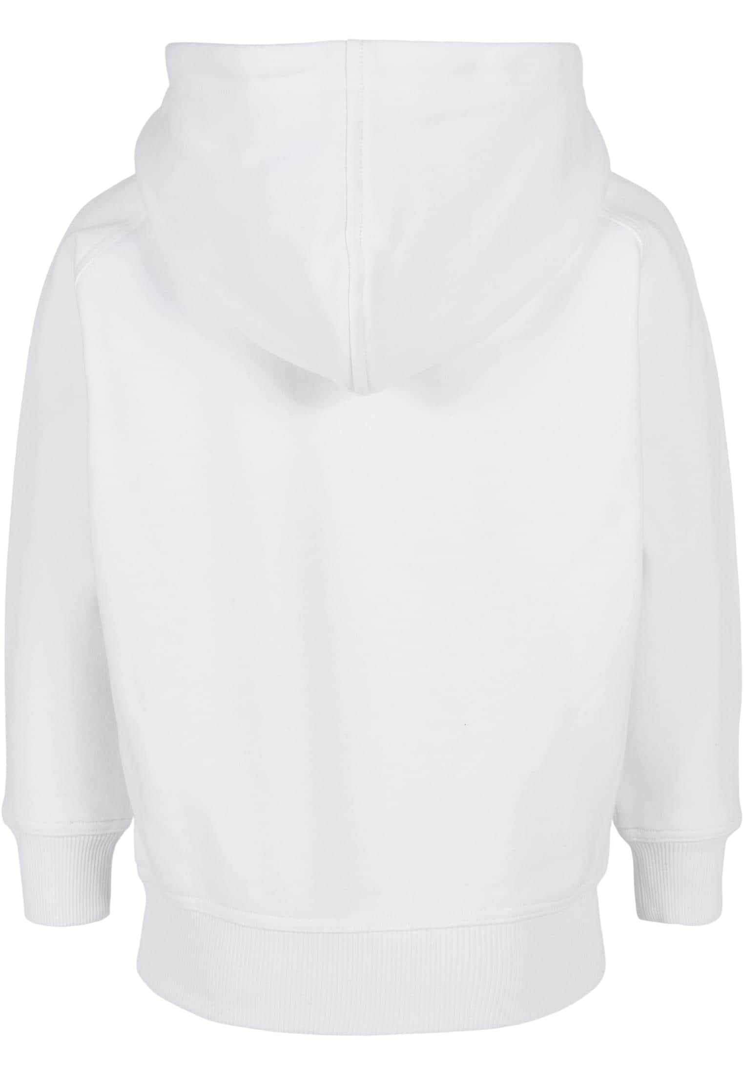 Hoodie URBAN CLASSICS "Urban Classics Herren Boys Blank Hoody", Jungen, Gr. 122/128, weiß, 65% Baumwolle, 35% Polyester, unifarben, Sweatshirts Image