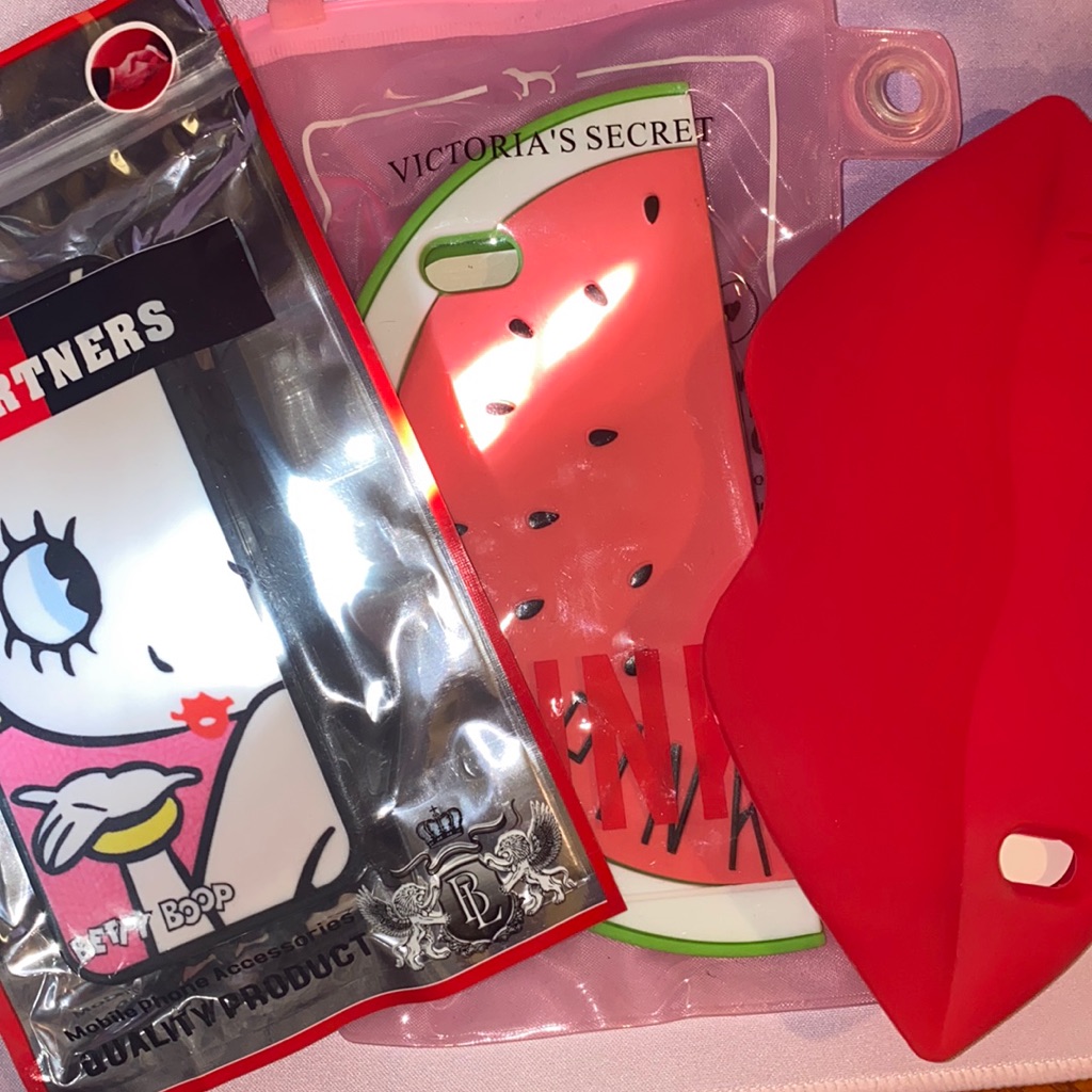 Victoria's Secret Cell Phones & Accessories | I Phone Cases For 4,4s,5 | Color: Red | Size: 4,4s,5