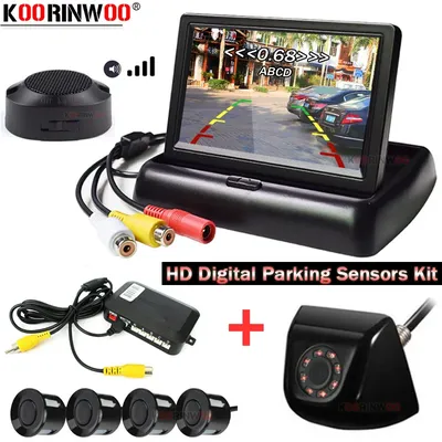 Koorinwoo-Capteurs de stationnement sans fil ParkStapWireless vision nocturne 22mm 8 lumières