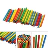 Bâtons de comptage mathématiques Montessori en bambou coloré fuchsia aide au comptage jouet