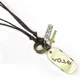 Collier ancre Punk en cuir pour hommes bijoux tendance pendentif réglable collier de loisirs