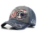 Casquette de Baseball pour Homme et Femme New York Marque de Haute Qualité en Coton Délavé pour