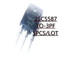 Tube de puissance de Transistor NPN TO-3PF V 17a lot de 5 pièces 2SC5587 C5587 1500 en Stock