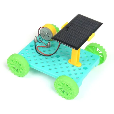 Voiture solaire à monter soi-même jouet créatif capacité motrice des enfants pensée Active Kit