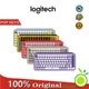 Logitech-Clavier mécanique portable sans fil POP Ellys Bluetooth TTC 78 touches ordinateur