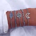 Vienkim – Bracelets à breloques en alliage pour femmes et filles ensemble de Bracelets à breloques