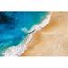 Highland Dunes Tropical Sandy Beach by Kurmyshov - Wrapped Canvas Graphic Art Canvas | 8 H x 12 W x 1.25 D in | Wayfair