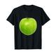 Fasching Karneval Kostüm Grüner Apfel Obst Frucht Fastnacht T-Shirt