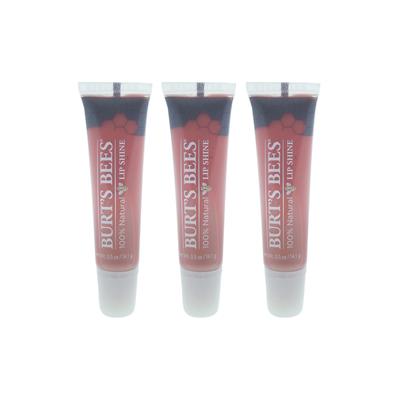 Plus Size Women's Burts Bees Lip Shine 3Pk by Burts Bees in Peachy