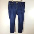 Madewell Jeans | Madewell 9" Mid-Rise Skinny Jeans In Larkspur Wash: Tencel Denim Edition | Color: Blue | Size: 35