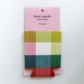 Kate Spade Dining | Kate Spade Rainbow Plaid Drink Hugger | Color: Green/Pink | Size: Os