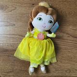 Disney Toys | 3 For $20 Disney Princess Belle 12” Plush Doll With Sounds Nwt | Color: Yellow | Size: Osbb