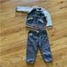 Polo By Ralph Lauren Matching Sets | 9 Months Ralph Lauren Baby Boy’s Sweat Pants And Matching Snap Jacket Gray | Color: Gray | Size: 9mb