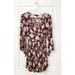 American Eagle Outfitters Dresses | American Eagle Outfitters Floral Wrap Dress | Color: Brown/Red | Size: M