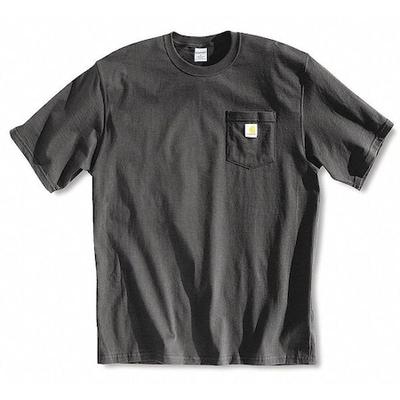 CARHARTT K87-BLK LRG REG T-Shirt,Black,L