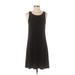 Gap Outlet Casual Dress - A-Line: Black Solid Dresses - Women's Size Small