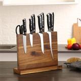 transparent.0 Magnetic Knife Block - Magnetic Knife Holder - Magnetic Knife Stand- Cutlery Display Stand & Storage Rack in Brown | Wayfair