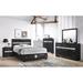 House of Hampton® Erjola Storage Platform Bedroom Set Special Queen 3 Piece: Bed, 2 Nightstands Wood in Black | 60 H x 68 W x 88.5 D in | Wayfair
