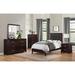 Winston Porter Jhue Upholstered Youth Panel Bedroom Set Full 3 Piece: Bed, 2 Nightstands Upholstered in Brown | 52 H x 58.25 W x 79 D in | Wayfair