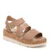 Dr. Scholl's Once Twice - Womens 10 Brown Sandal Medium