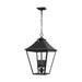 Visual Comfort Studio Collection Sean Lavin Galena 23 Inch Tall 4 Light Outdoor Hanging Lantern - OL14408TXB