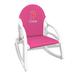 Children's Pink Boston Red Sox Personalized Rocking Chair