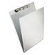 Saunders Aluminum Clipboard with Writing Plate 0.5 Clip Capacity Holds 8.5 x 11 Sheets Silver (12017)