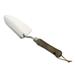 Uxcell Potting Trowel Small Spade Garden Tool Garden Shovel with Wood Handle Silver Tone Yellow