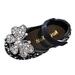 Fashion Spring And Summer Girls Dance Shoes Princess Dress Performance Shoes Flat Bottom Light Pearl Rhinestone Sequin Bow Toddler Girl over The Knee Boots