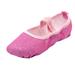 Children Shoes Dance Shoes Warm Dance Ballet Performance Indoor Shoes Yoga Dance Shoes Rainbow Shoes