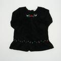 Pre-owned Hanna Andersson Girls Black Dress size: 18-24 Months