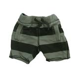 Pre-owned Tea Boys Gray Stripe Shorts size: 3-6 Months