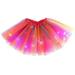 Toddler Kids Baby Girls Baby Outfits LED Light Dancing Princess Skirt Tulle Ballet Tutu Skirt