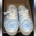 Jessica Simpson Shoes | Jessica Simpson Style:Js-Eyde Size 10m Bright White Combo Pop Tie Dye Prnt Nib | Color: Blue/White | Size: 10