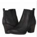 Anthropologie Shoes | Circus By Sam Edelman Missy Faux Leather Ankle Booties 9 Anthropologie | Color: Black | Size: 9