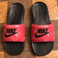 Nike Shoes | Nike Dunk Victori Slide Benassi Jordan 1 New Balance 2002r Adidas Samba Gazelle | Color: Black/Red | Size: 9