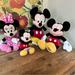Disney Toys | Lot Of 4 Mickey And Minnie Mouse Plush Disney | Color: Red/Yellow | Size: See Pictures