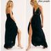 Free People Dresses | Free People Adella Maxi Slip Lace Dress Size Large | Color: Black | Size: Various