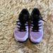 Nike Shoes | Big Girls Purple And Black Nikes | Color: Black/Purple | Size: 5g