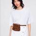 Zara Bags | Gorgeous Zara Nwot Wood Bead Belt Bag | Color: Brown | Size: Os