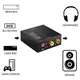 Convertisseur Audio numérique à analogique Fiber optique Signal Coaxial à analogique DAC Spdif