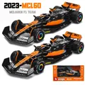 Bburago-Modèle de voiture en alliage moulé sous pression McLaren F1 Team MCL60 4 # Lando